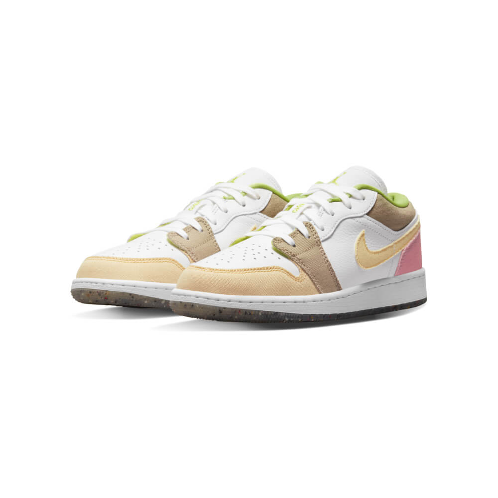 DJ0341-100-Nike Air Jordan 1 Low Vivid Green