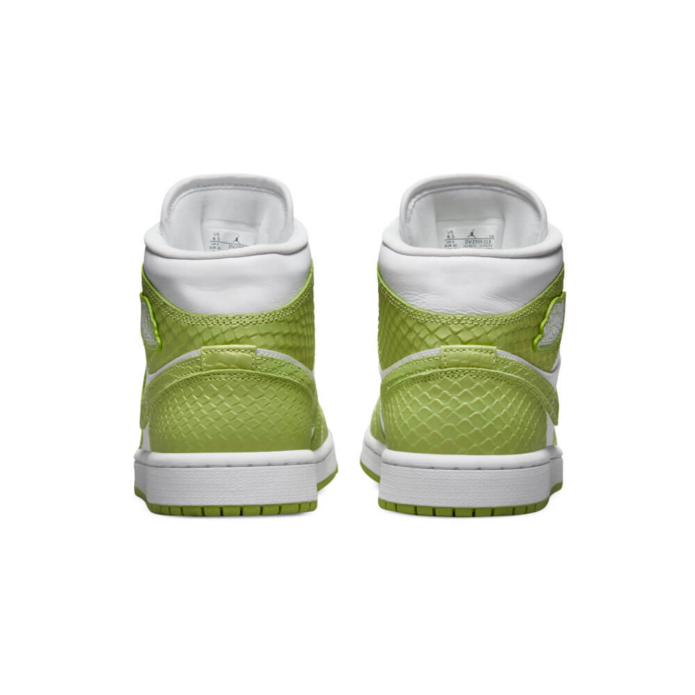 DV2959_113-Nike Air Jordan 1 Mid Green Python