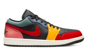 DN3739_060-Nike Air Jordan 1 Low Black Multi