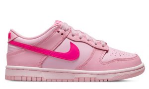 DH9765_600-Nike Dunk Low Triple Pink