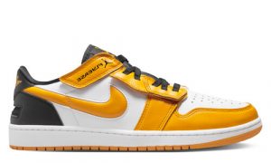 DM1206_107-Nike Air Jordan 1 Low FlyEase University Gold